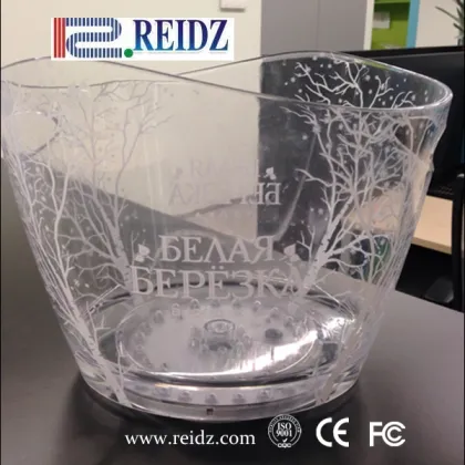 6L LED ciroc vodka belvedere plastic ice bucket