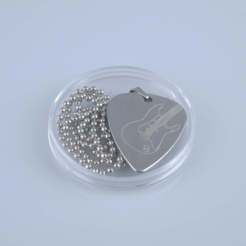 stainless steel guitar pick funny style special gift