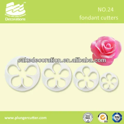 [Plum Blossom] sugarcraft fondant cake cutter tools moulds