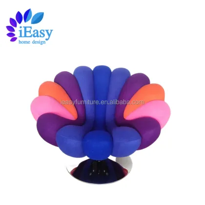 iEasyFurniture Modern Rotatable Round Anemone Leisure Chair