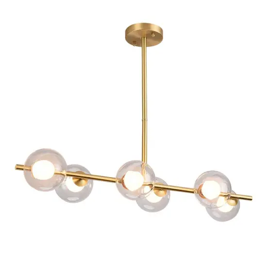 INSHINE Small Annualr Drop Pendant Light