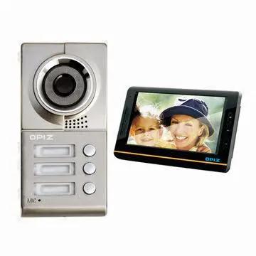 Apartment Video Doorphones, Adjustable Ringtone, Volume, Metal Panel, Can Leave Message