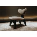 Silla de salón semicírculo moderna