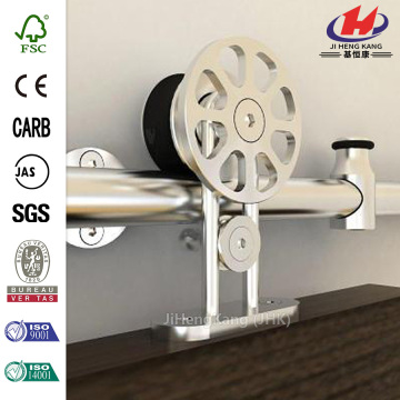 Spoke Wheel Rolling Door Hardware