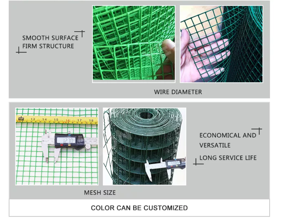 Mesh in acciaio saldato galvanizzato