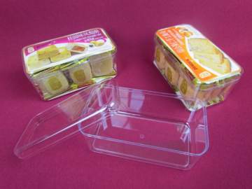 Wholesale Price Custom design chocolate cookie packaging box in plastic