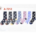 Custom cotton stocking tube socks with Christmas logo