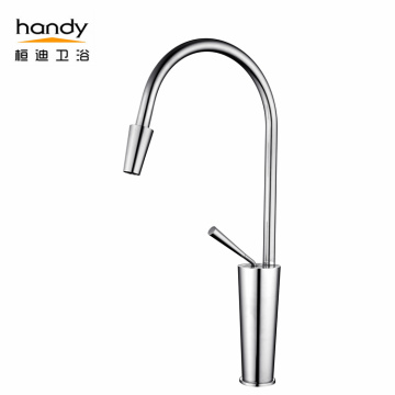 Single Lever Chrome plated Brass Kitchen Faucets