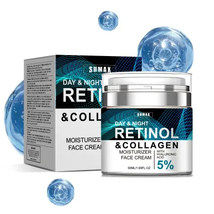 Korean Retinol Collagen Moisturizing Facial Cream - 50ml Whitening Skin Care