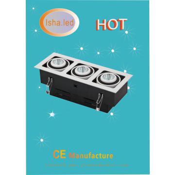 8W can moving commercial LED downlight ,spotlight,grille down light