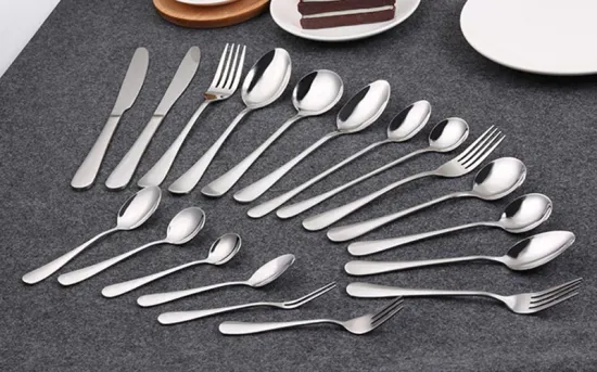 Health Stainless Steel Cutlery Knife Coffee Spoon