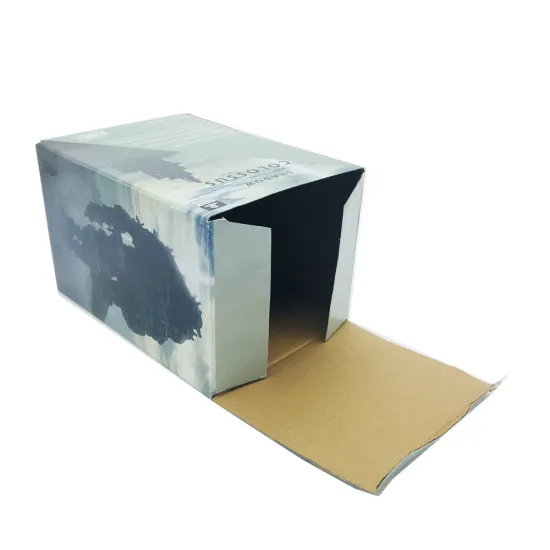 Window paper gift box for toy