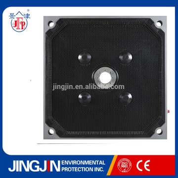 Angle/corner/central feeding high pressure rubber membrane plate