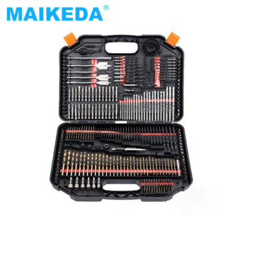 246Pcs Multi-Function Hand Machine Tool Set with Electric Drill Bits and Blow Mould Case