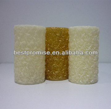 High quality carved candle