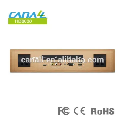 support CEC touch indicator HD8630 hotel connectivity panel