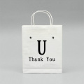 Environmentally Friendly Paper Bag Customized white brown kraft paper bag Manufactory