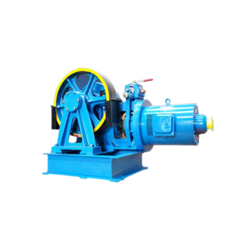 YJ220 11kw 6 Pole Geared Traction Machine for Passenger Lift