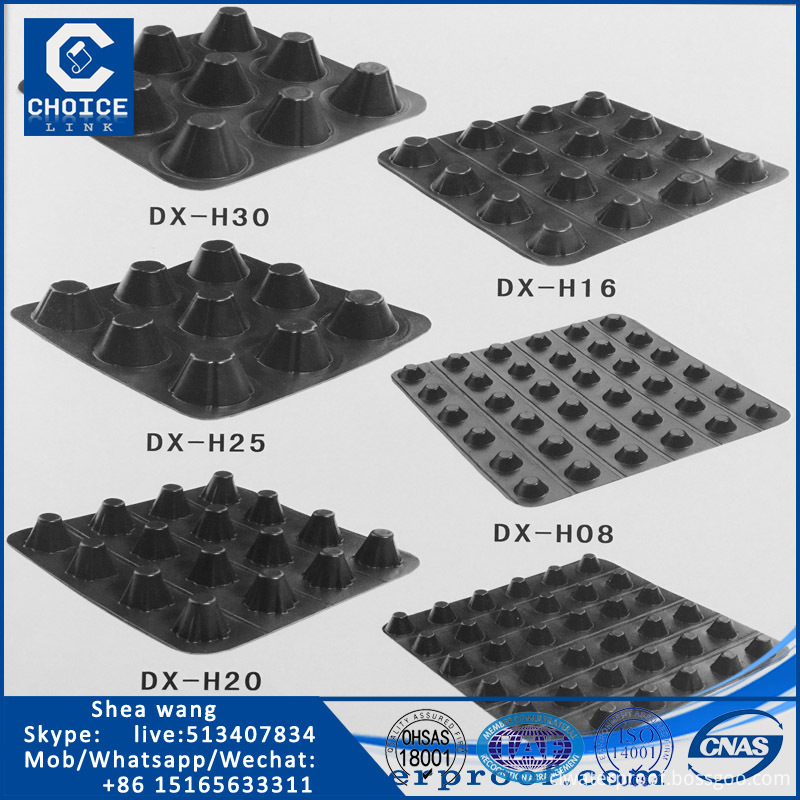 HDPE quality drainage board manufacturer