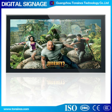27 inch Panel loop vedio LCD/LED wall amounted advertising display, digital signage