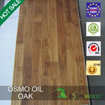 Solid white oak OSMO oiled handscraped/antique surface hot sale 2015