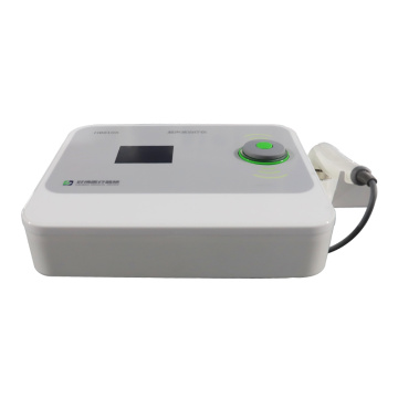 Portable ultrasonic physiotherapy device for pain relief