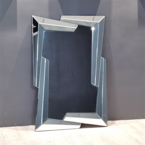 Retângulo de forma especial espelho de parede 3D