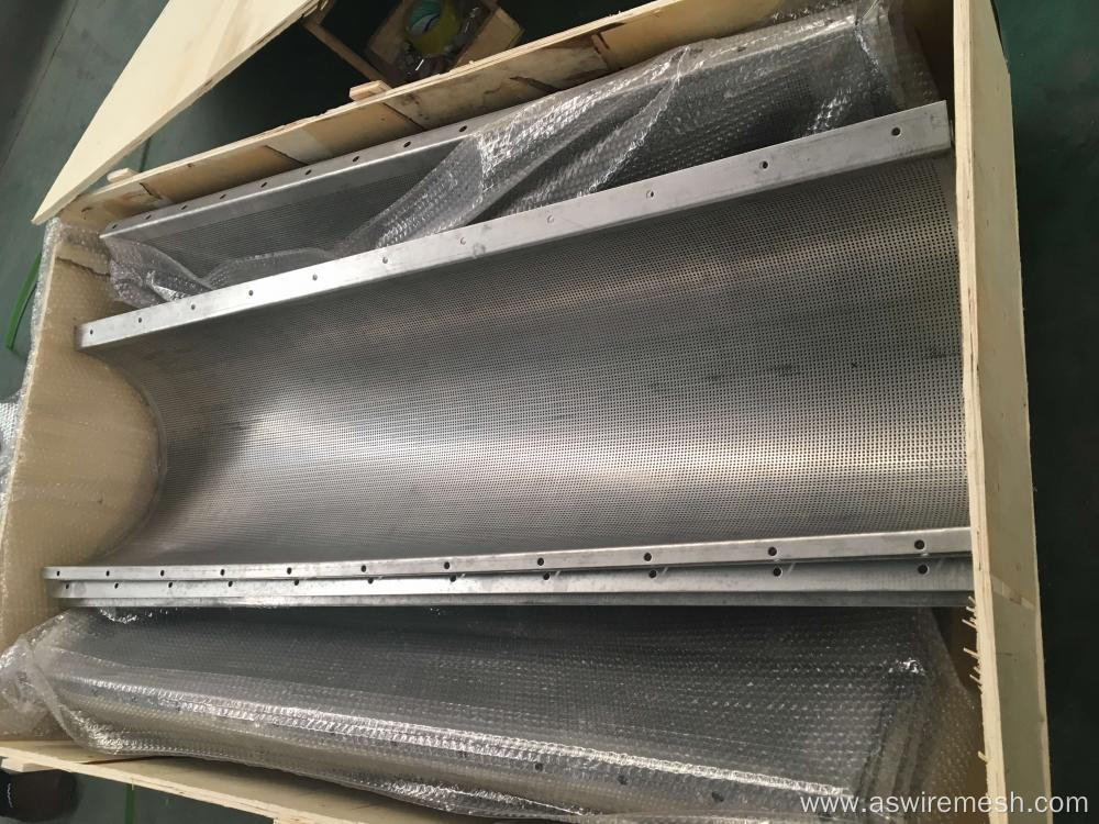 Stainless steel or aluminum perforated sheet