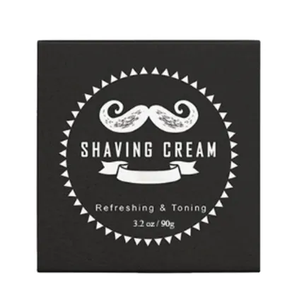 Moisturizing Peppermint Balm Shaving Cream - Bulk Smoothing Beard Care for Men