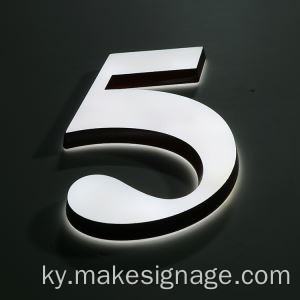 Backlit акрил каналы каттары