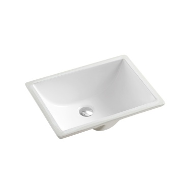 Ceramica sotto-Basin rettangolare di vendita a caldo sotto lavelli per hotel