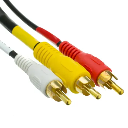 Customize 3 RCA to RCA Stereo Audio Video AV Cable