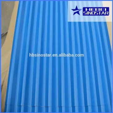 Pre-painted corrugated gi galvanized steel sheet thickness 0.14-3.0mm