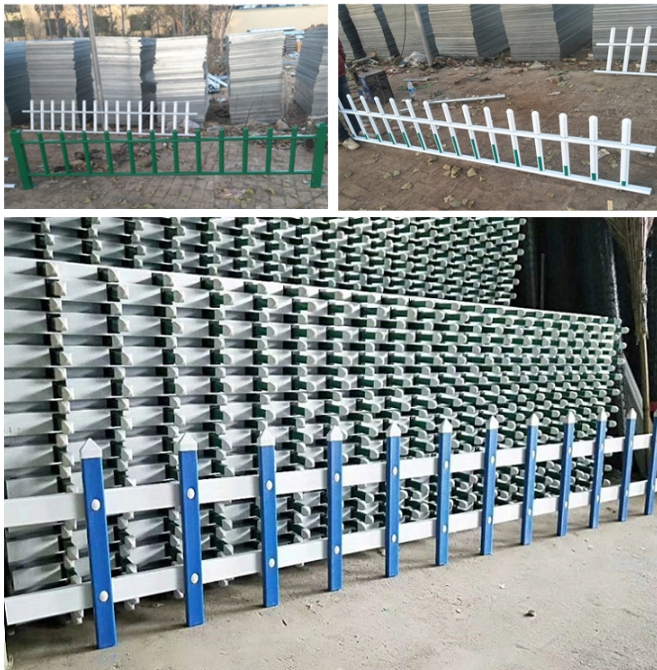 PVC Picket Plastic Lawn Edging Fence