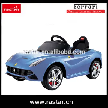 Rastar wholesale car kids toy Ferrari licenced F12 cars kids baby ride on car