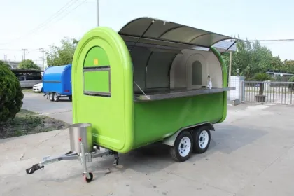 Commercial Mini Street Mobile Food Truck/Trailer/Ice Cream Cart Sales