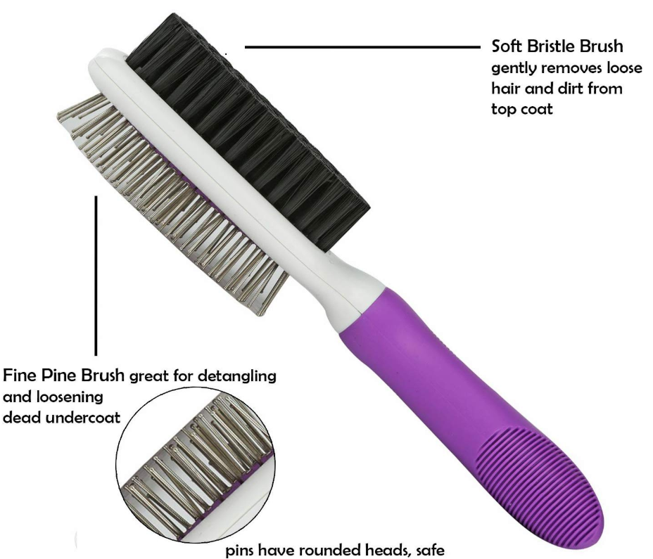 Pet Brush for Grooming & Massaging