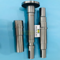 Grinding and machining hardened steel shaft components