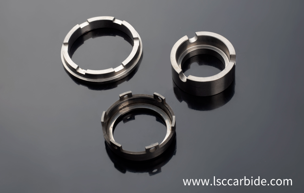 Tungsten Carbide Sealing Rings With Exceptional Hardness Png