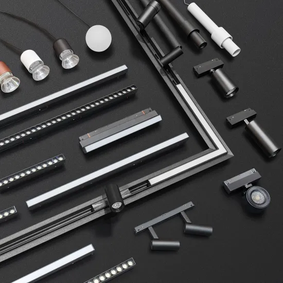 PNY Magnetic Rail Lighting System 48V DC24V 1M-4M