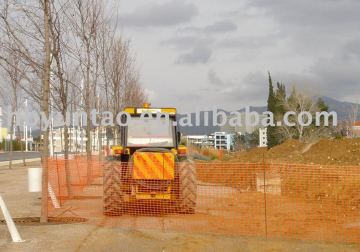 HDPE UV stabilized warning barrier