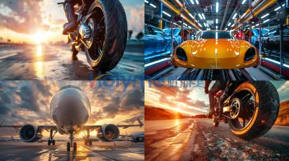 Aluminum profile powder coating