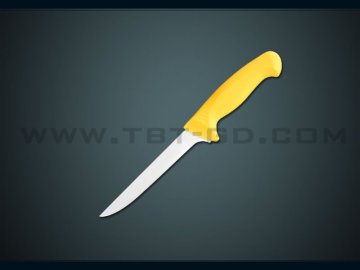Stainless steel 6" boning knife - flexible