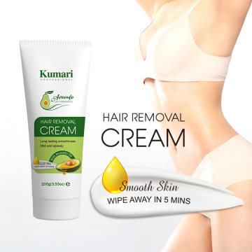 Wholesale Hair Removal Cream with Avocado Oil - 5 Minute Painless Depilatory Lotion