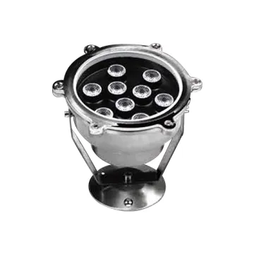 Color RGB 6w 9W Aluminum Underwater Fountain Lamp