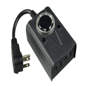 Outdoor Mechanical Timer for Garden and Christmas Decoration Power Supply