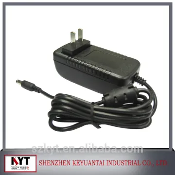 12v 2a wall mount power adapter with CE, rohs, fcc, kc, saa,C-tick, CCC certification