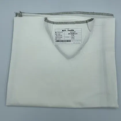 50% Modal 50% Cotton White Color Fabric