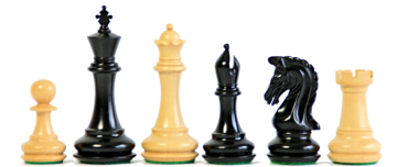 Star Elite Ebony chess set