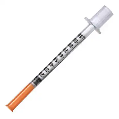 Sterile diabetic insulin syringe sizes